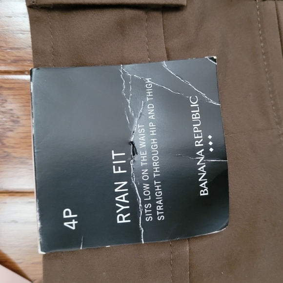 Banana Republic NWT Ryan Fit Pants Petite 4 - Picture 4 of 5